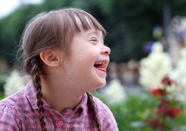 Portrait Of Young Happy Girl Smiling. Portrait of young happy girl smiling outside